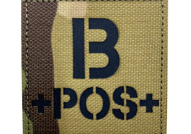 Reflective Fabric B POS Patch Multicam