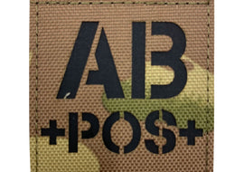 Reflective Fabric AB POS Patch Multicam