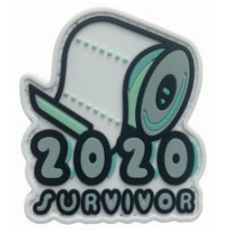 Toilet Paper 2020 Survivor - PVC Patch - Tactically Suited