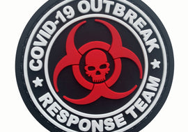 COVID-19 Outbreak Response Team - White - PVC Patch - Tactically Suited