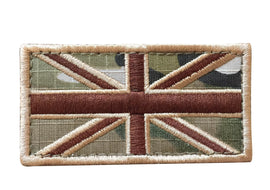 Embroidery Multicam Fabric UK Flag Patch - Tactically Suited