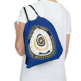 Army CID Seal - Outdoor Drawstring Bag