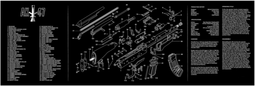 AK-47 Gun Cleaning Mat