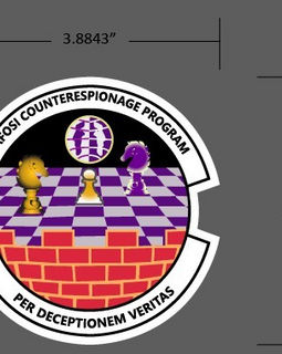 OSI Counter Intelligence Seal Sticker - Tactically Suited