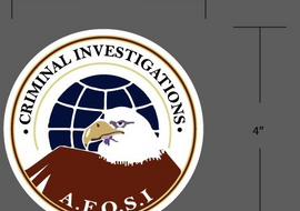 OSI Criminal Investigations Seal Sticker - Tactically Suited