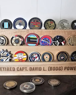 Desktop Coin Display - Tiered - Tactically Suited