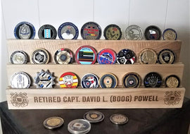Desktop Coin Display - Tiered - Tactically Suited