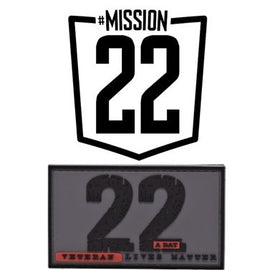 22 A Day - Veteran Lives Matter - PVC Patch