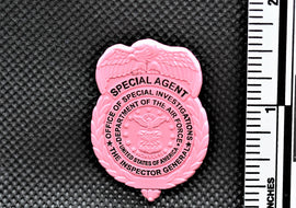 AFOSI Badge - Pink Lapel Pin - Tactically Suited