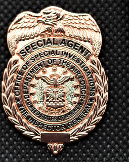 AFOSI Badge - Gold Lapel Pin (Subdued) - Tactically Suited