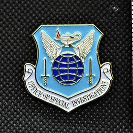 AFOSI Shield Lapel Pin - Tactically Suited