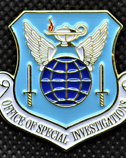 AFOSI Shield Lapel Pin - Tactically Suited
