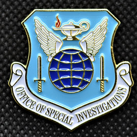 AFOSI Shield Lapel Pin - Tactically Suited