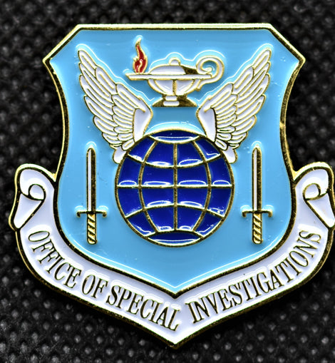 AFOSI Shield Lapel Pin - Tactically Suited