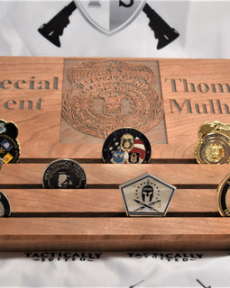Desktop Coin Display - Tactically Suited