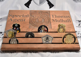 Desktop Coin Display - Tactically Suited
