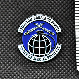 AFOSI PJ Shield Lapel Pin - Tactically Suited