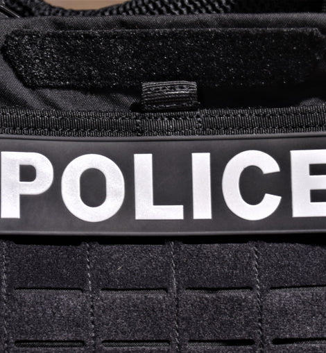 Reflective Plate Carrier Patch (1-3/4