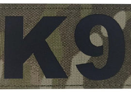 IR Reflective K9 Patch Multicam