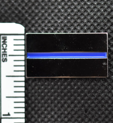 Thin Blue Line Lapel Pin – Tactically Suited