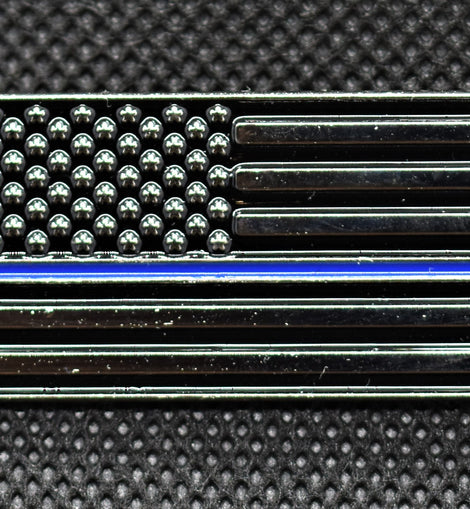 Thin Blue Line Flag Lapel Pin - Tactically Suited
