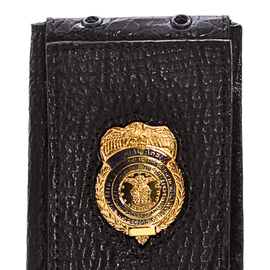 The Protector Badge and Credential Case