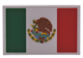 Mexican Flag PVC Patch