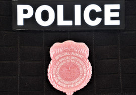 Pink OSI Badge Patch (Velcro Backed) - Tactically Suited