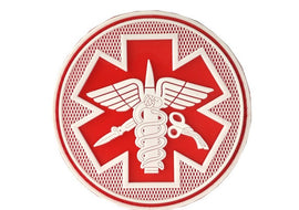 Combat Medic PVC Patch - Red