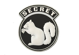 Secret Squirrel - Black and White
