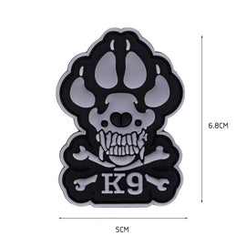 K9 Paw PVC Patch - Tactically Suited
