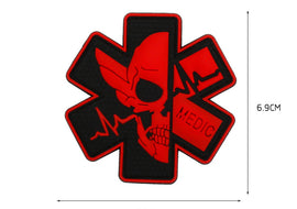 Medic Skull - Red