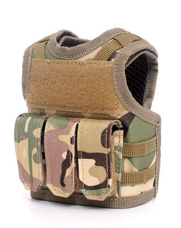 Beer Armor Plate Carrier Coozy - Tactical Beverage Protection in OCP
