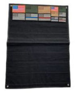 Medium Wall Patch Display Black - 23.5" by 31.5" - Tactically Suited