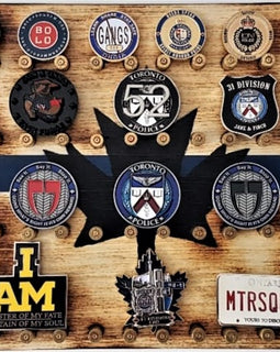 Flag Wall Coin Holder - Tactically Suited