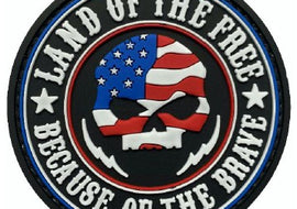 Land of the Free, Because of The Brave PVC Patch