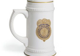 OSI Badge and Shield Beer Stein Mug
