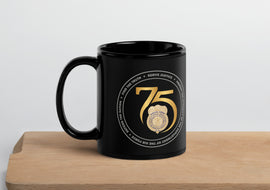 OSI 75th Anniversary Ceramic Mug - Black