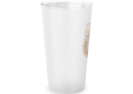 OSI Badge Frosted Pint Glass, 16oz