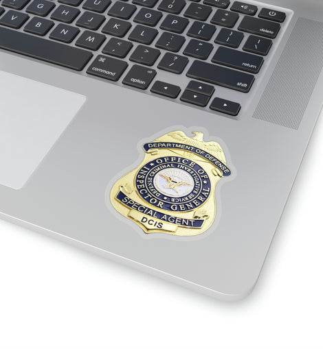 DCIS Badge Sticker
