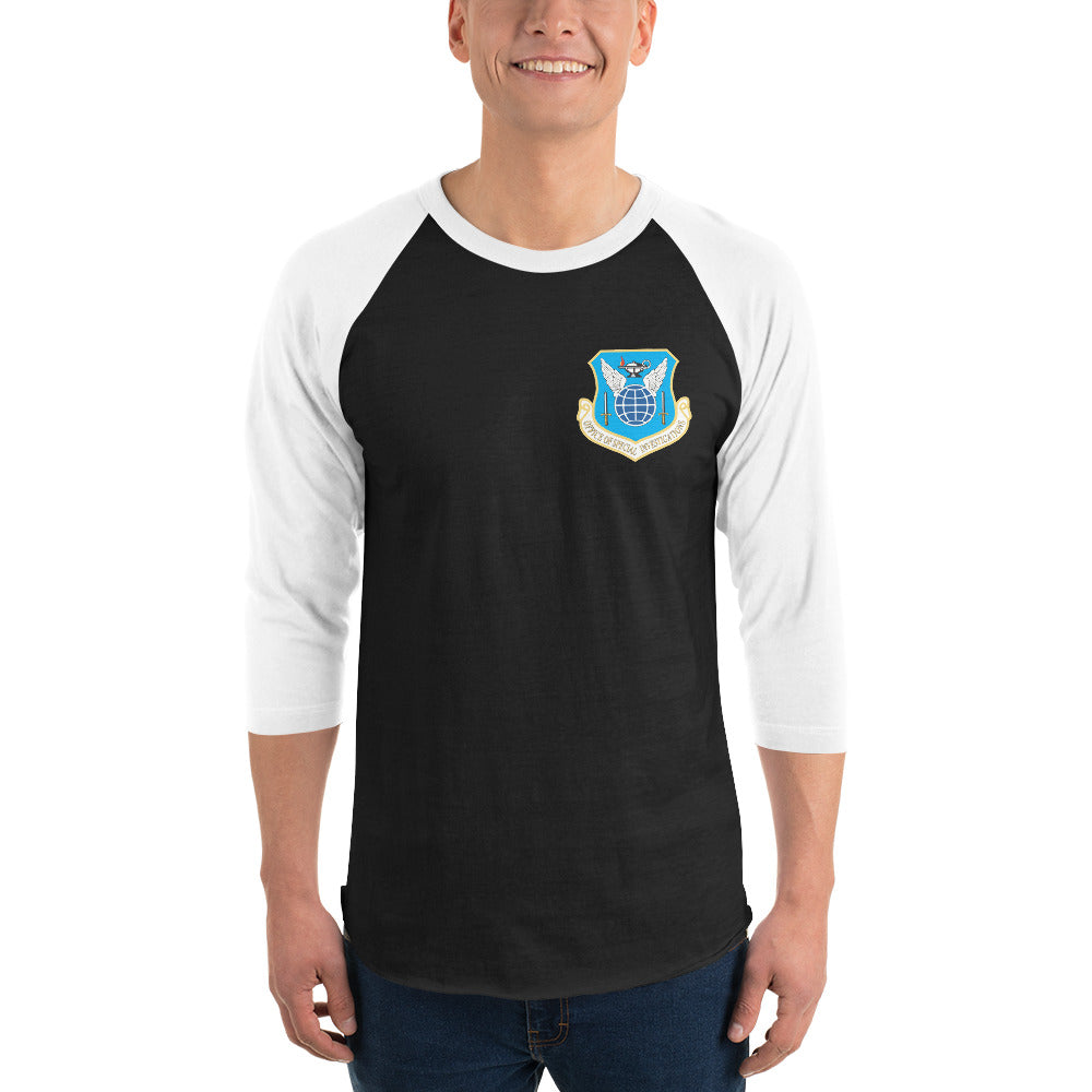 Osi Shield OSI Shield - 3/4 sleeve raglan shirt - Men's – Tactically Suited