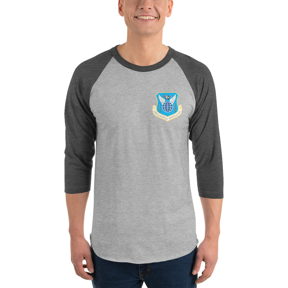Osi Shield OSI Shield - 3/4 sleeve raglan shirt - Men's – Tactically Suited