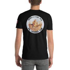 Al Udeid Triangle K and Fire Camel - Short-Sleeve T-Shirt