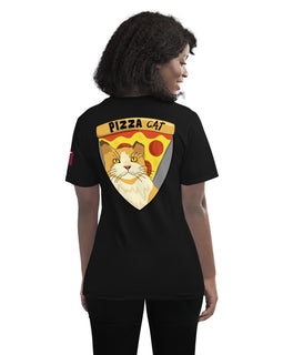 Al Udeid Triangle K and Pizza Cat - Short-Sleeve T-Shirt