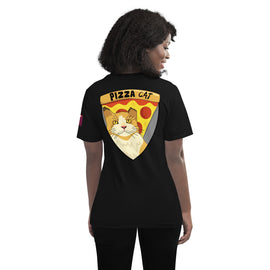 Al Udeid Triangle K and Pizza Cat - Short-Sleeve T-Shirt