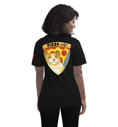 Al Udeid Triangle K and Pizza Cat - Short-Sleeve T-Shirt