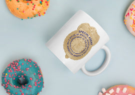 OSI Badge on Two Sides - Coffee Mug - White