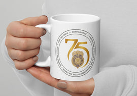 OSI 75th Anniversary Ceramic Mug - White