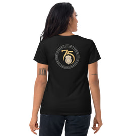 OSI 75th Anniversary Commemorative Fitted T-shirt - Women's
