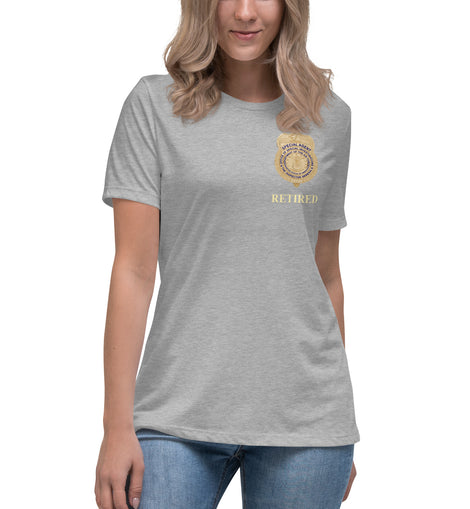 Retired OSI Badge and Shield - Relaxed T-Shirt - Women's